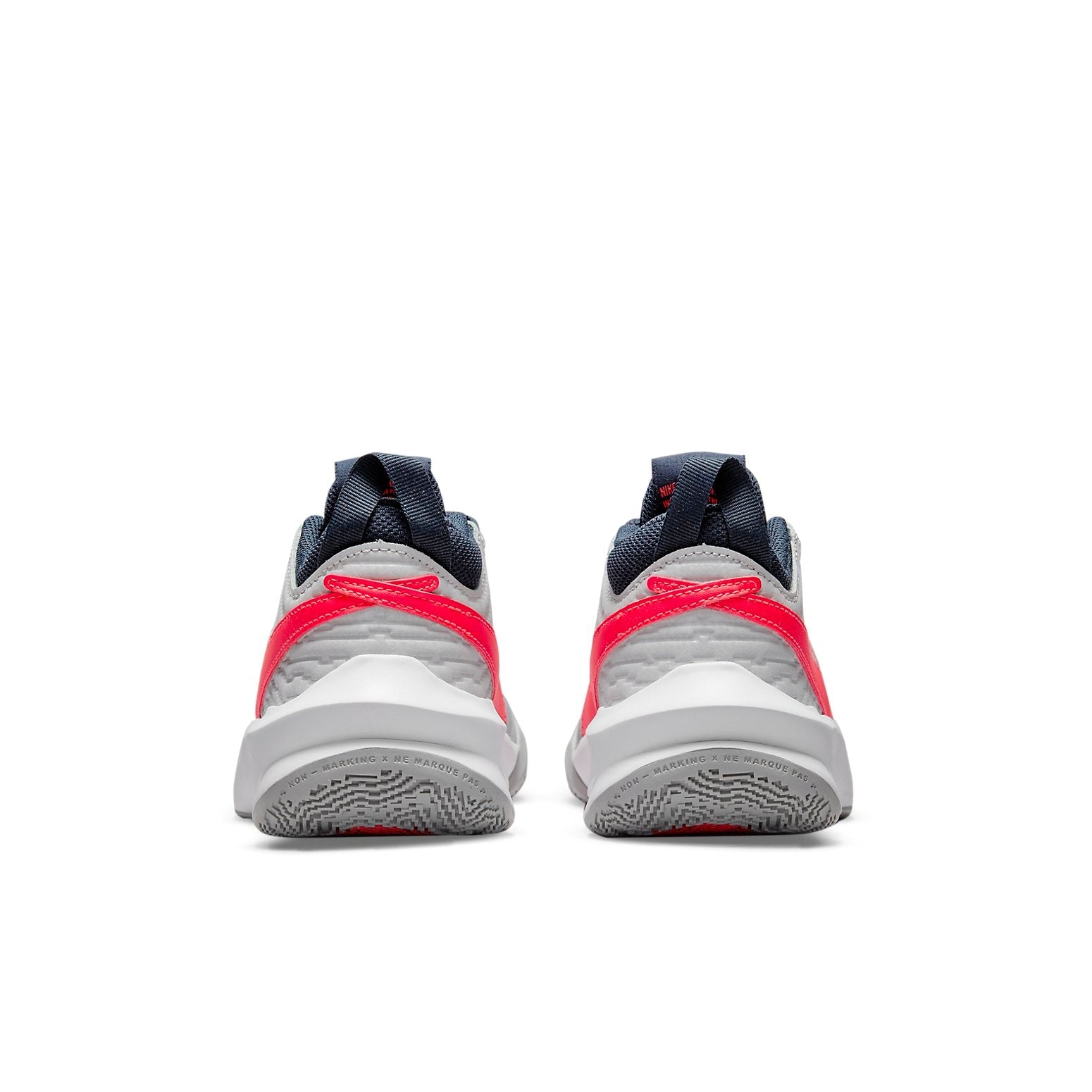 (GS) Nike Team Hustle D 10 Competition Grey/Red CW6735-006