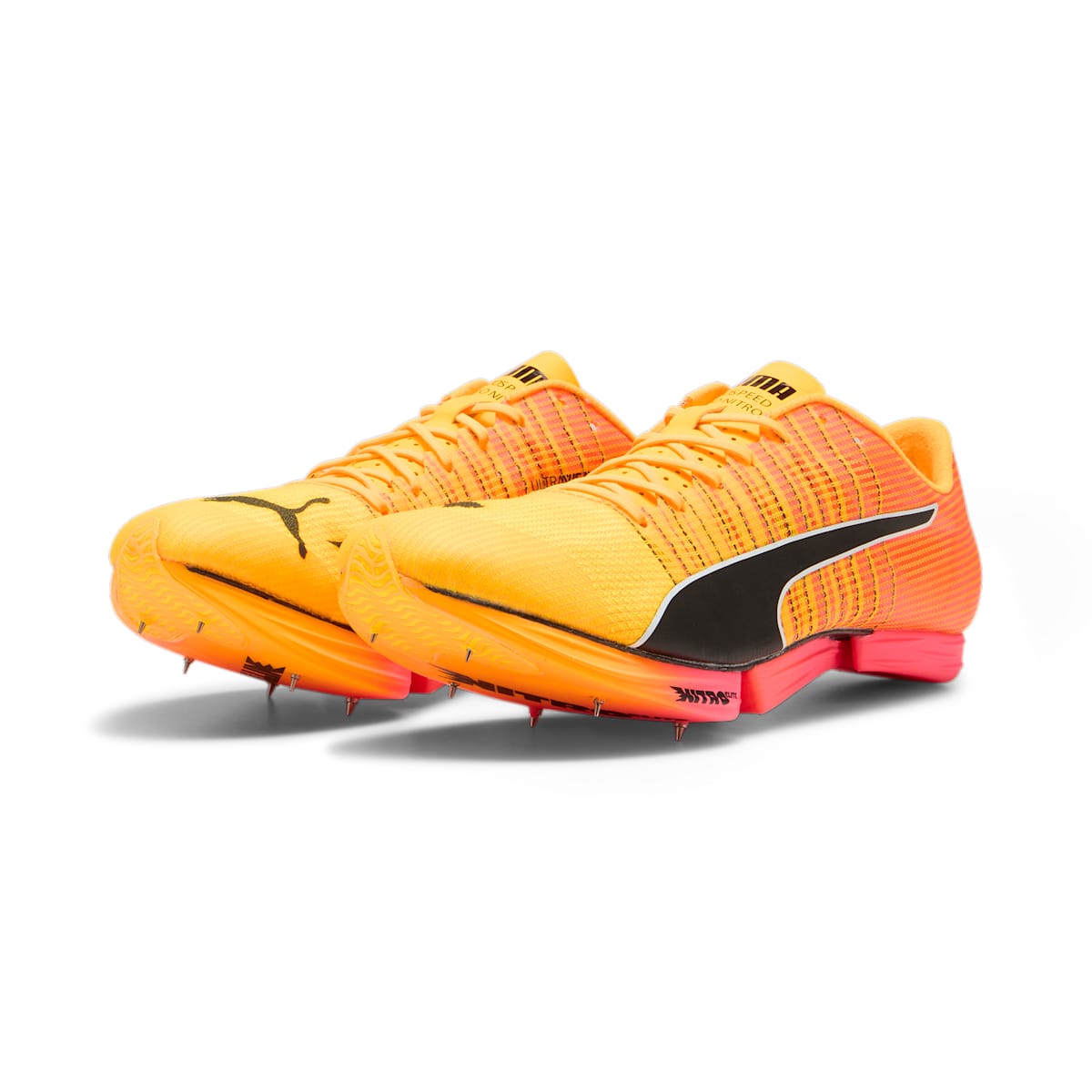 (WMNS) PUMA evoSPEED Fortepro NITRO Elite Shoes 'Orange Black' 311834-01