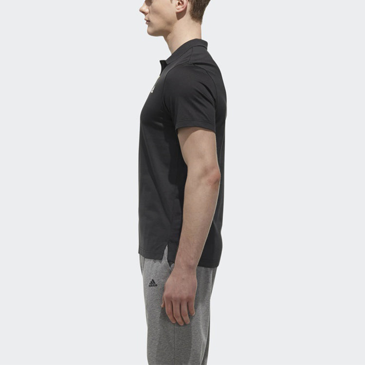 adidas Casual Cozy Sports Stylish polo Black CV6249