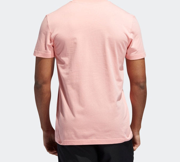adidas STRONG TEE Basketball Sports Short Sleeve Pink FT8829