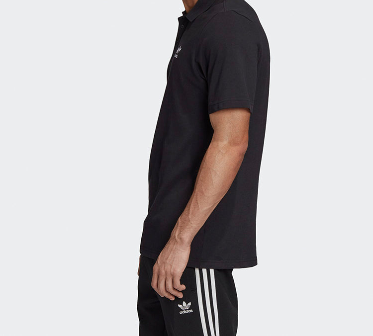 adidas originals Casual Sports Short Sleeve Polo Shirt Black GD2551