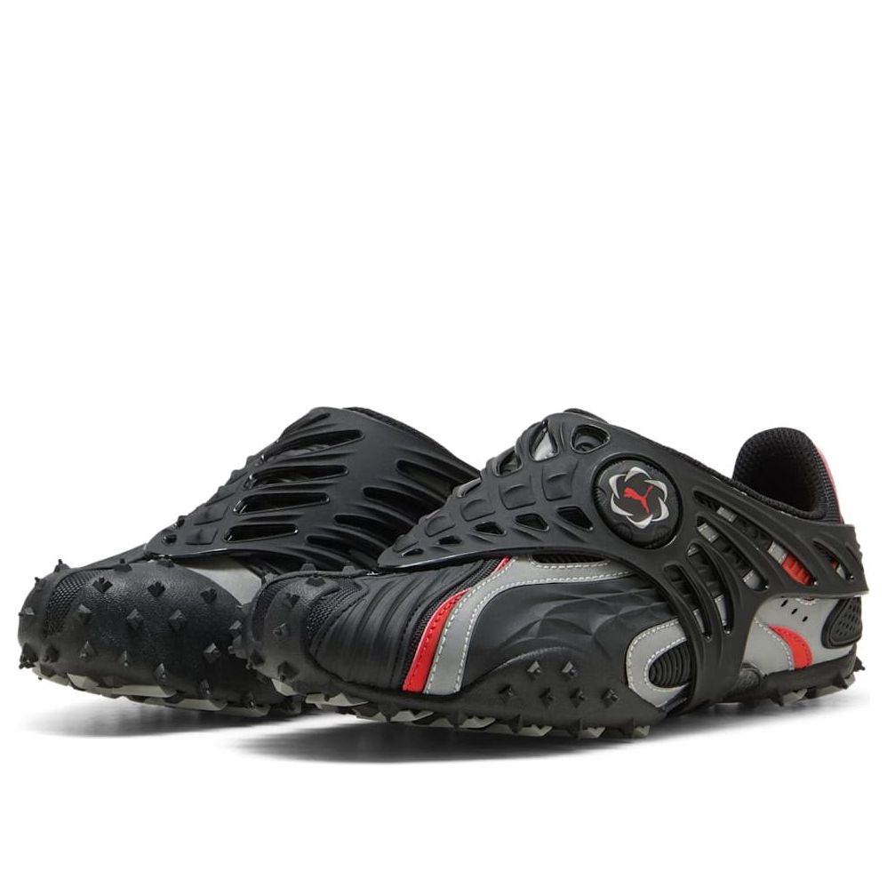 (WMNS) PUMA x A$AP Rocky Mostro Gabbia Leather ' Black Silver' 405299-01