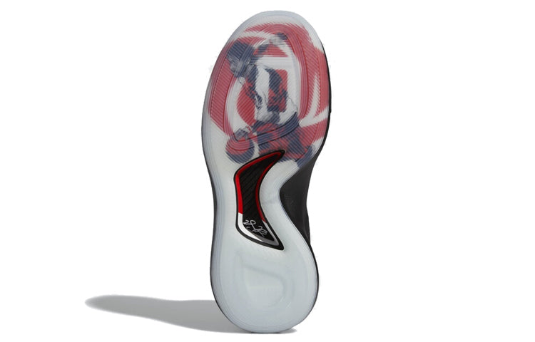 adidas Derrick Rose 9 GEEK UP 'Black White Red' EE6846