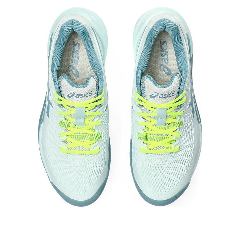 (WMNS) ASICS Gel-Resolution 9 Clay 'Soothing Sea Gris Blue' 1042A224-400