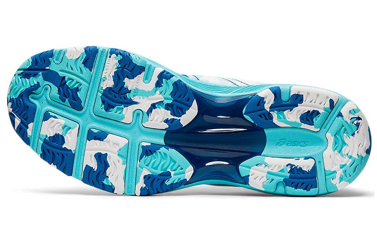 (WMNS) ASICS Netburner Professional FF Running Shoes Blue/White 1072A016-100