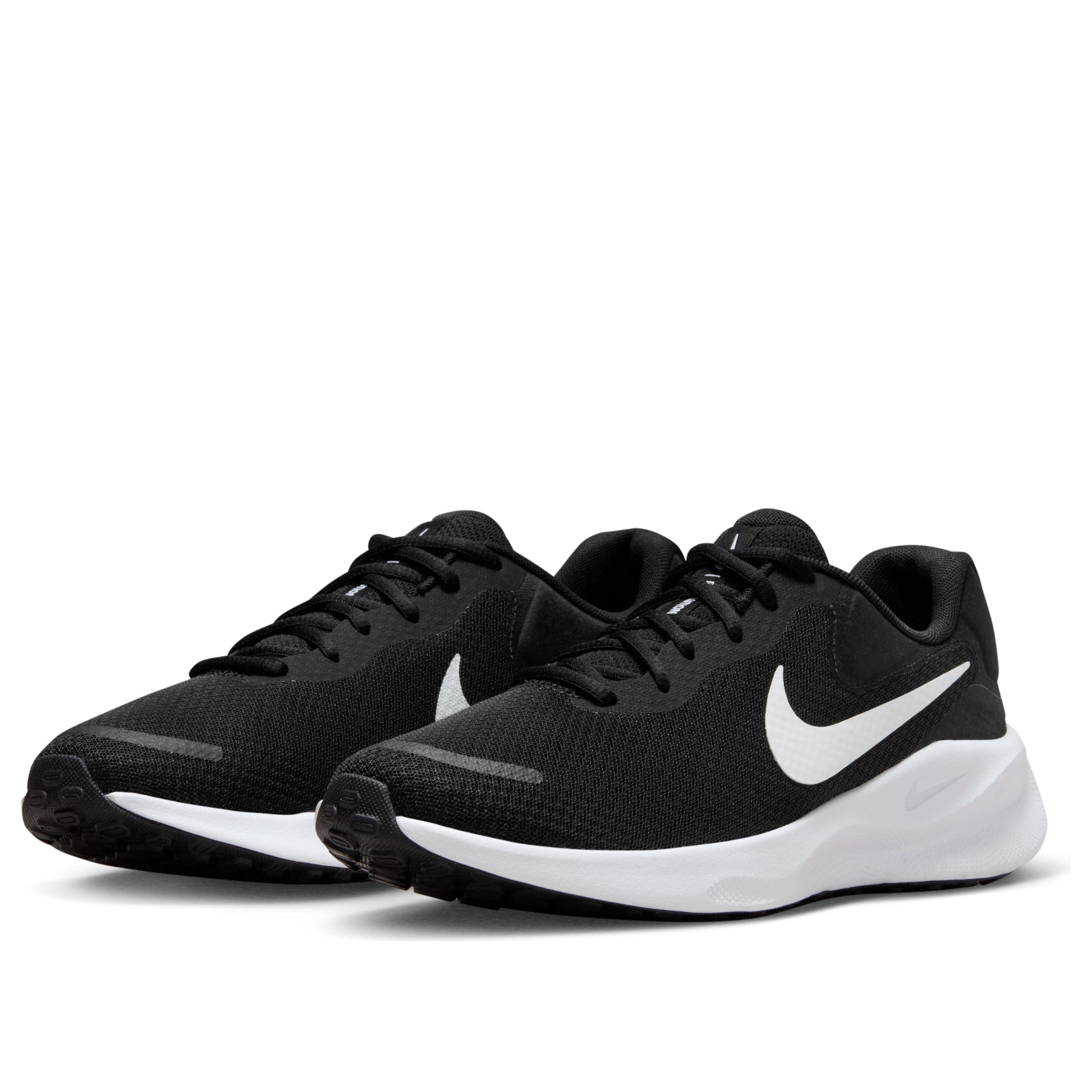 Nike Revolution 7 Road Running Shoes 'Black White' FB2207-001
