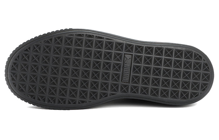 (WMNS) PUMA Suede Platform 'Triple Black' 366694-02