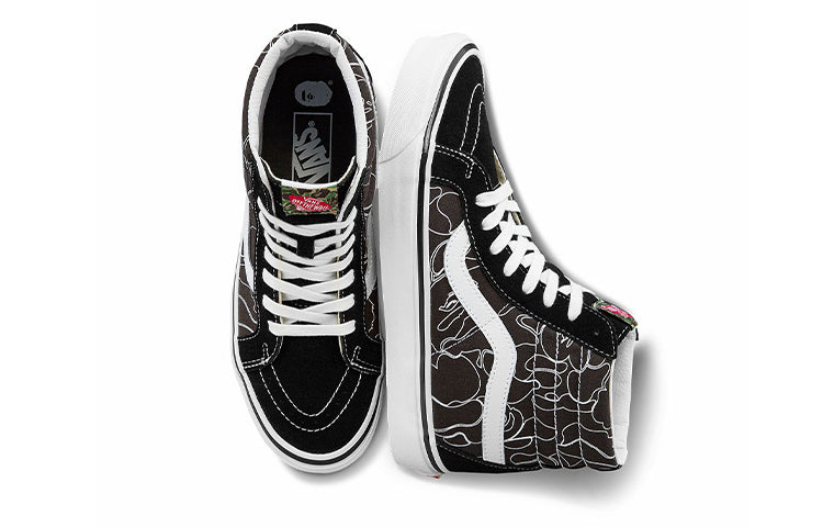Vans BAPE x SK8-HI 38 DX 'Lined Camo' VN0A38GF7BG