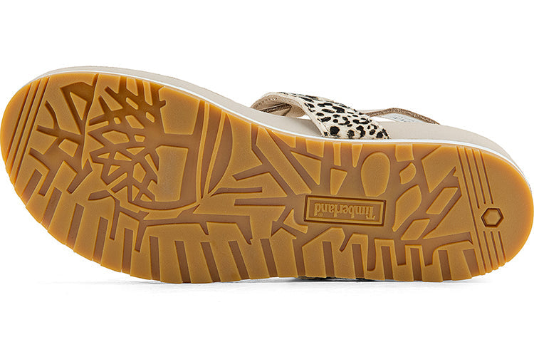 (WMNS) Timberland Malibu Waves Thong Sandal 'Leopard Nubuck' A23C7W