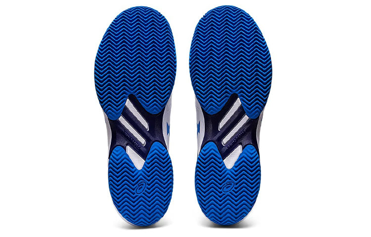 ASICS Solution Swift FF Clay 'White Electric Blue' 1041A299-102