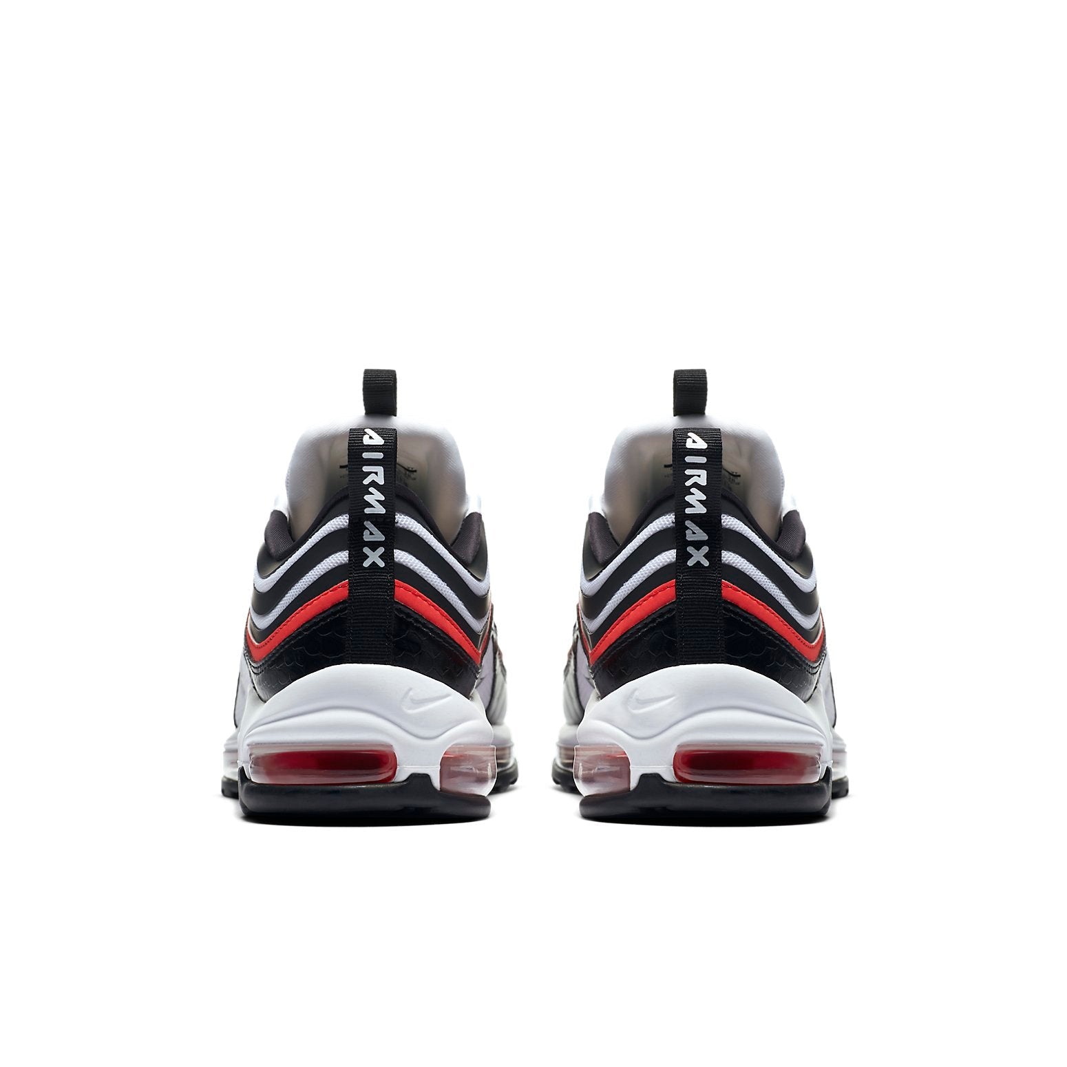 (WMNS) Nike Air Max 97 Ultra 17 'Black White Habanero Red' AH6806-005