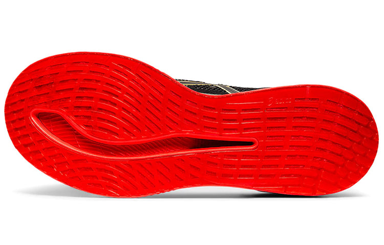 (WMNS) ASICS MetaRide 'Black Classic Red' 1012A130-001
