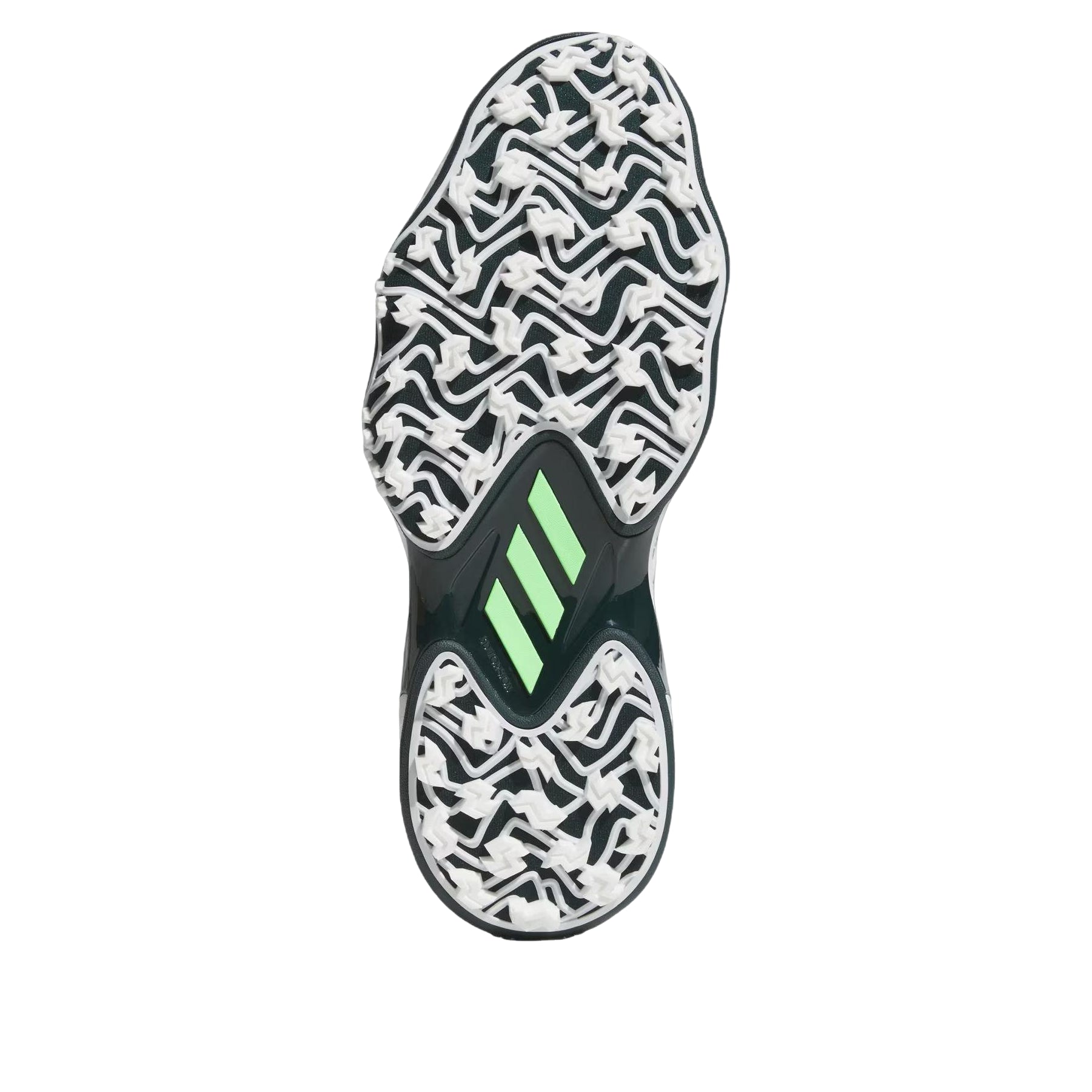 adidas Codechaos 25 Spikeless Golf Shoes 'Cloud White Aurora Ivy Lime Burst' JI4163