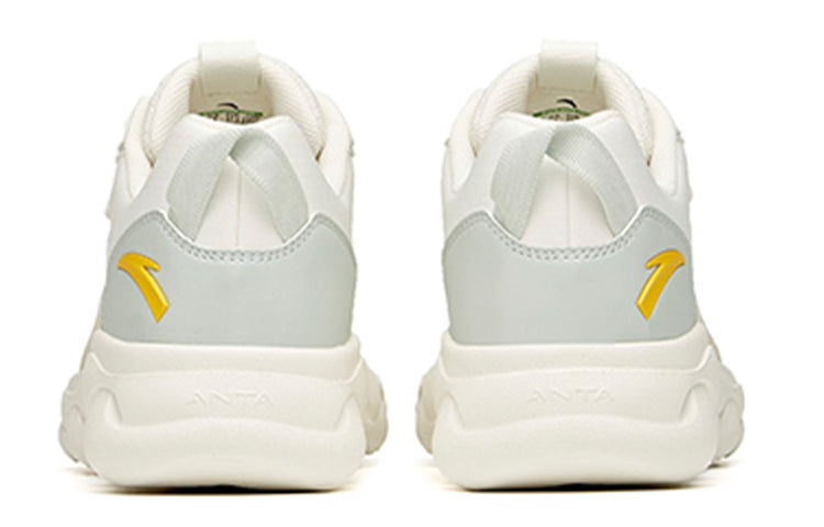 (WMNS) ANTA Running Series Sneakers 'White Blue Yellow' 922115535-4