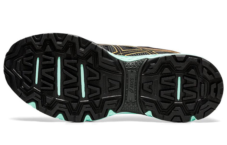 (WMNS) ASICS Gel-Venture 7 'Black Mint Orange Pop' 1012A476-003