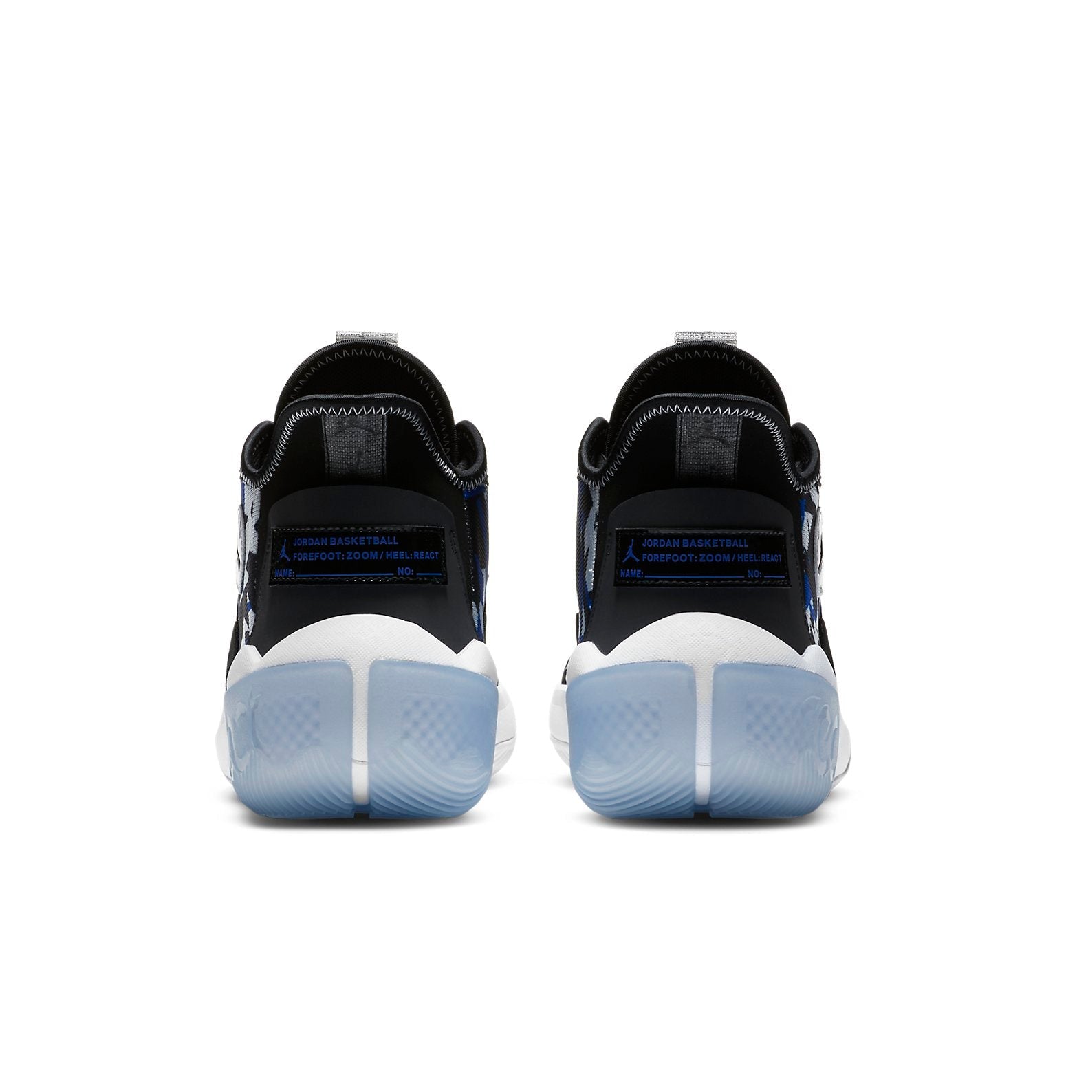 Air Jordan React Elevation PF 'Fractal Pattern - Black Racer Blue' CK6617-004