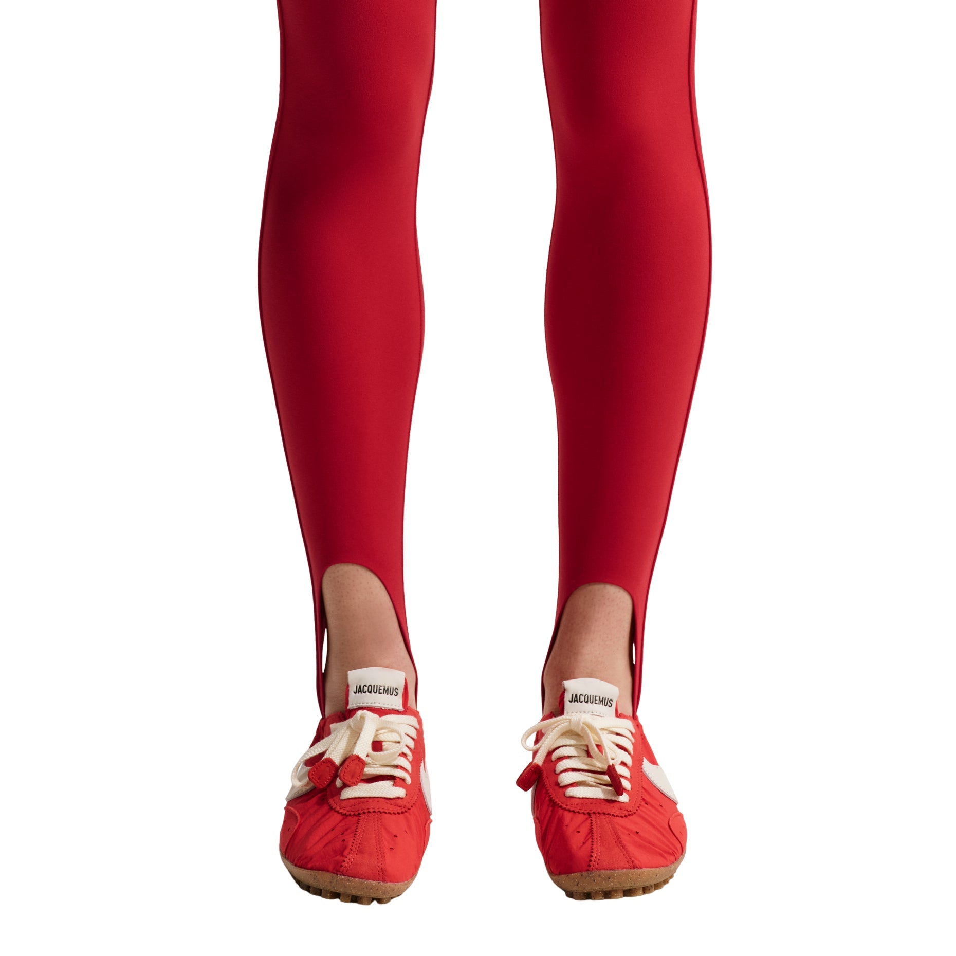 (WMNS) Nike x Jacquemus Stirrup Leggings 'Gym Red' HQ6272-687