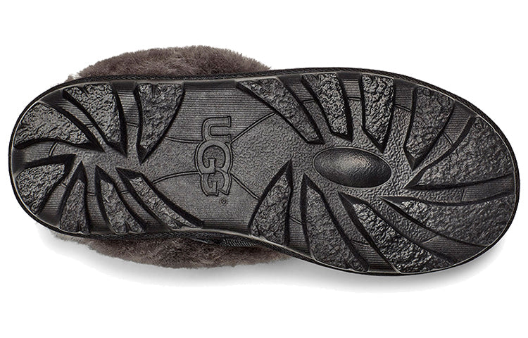 (WMNS) UGG Coquette Sequin Stars Minimalistic Cozy Sandals Black 1107956-BLK