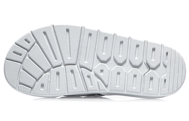 (WMNS) Li-Ning Fashion Slides 'Black White' AGAR014-1