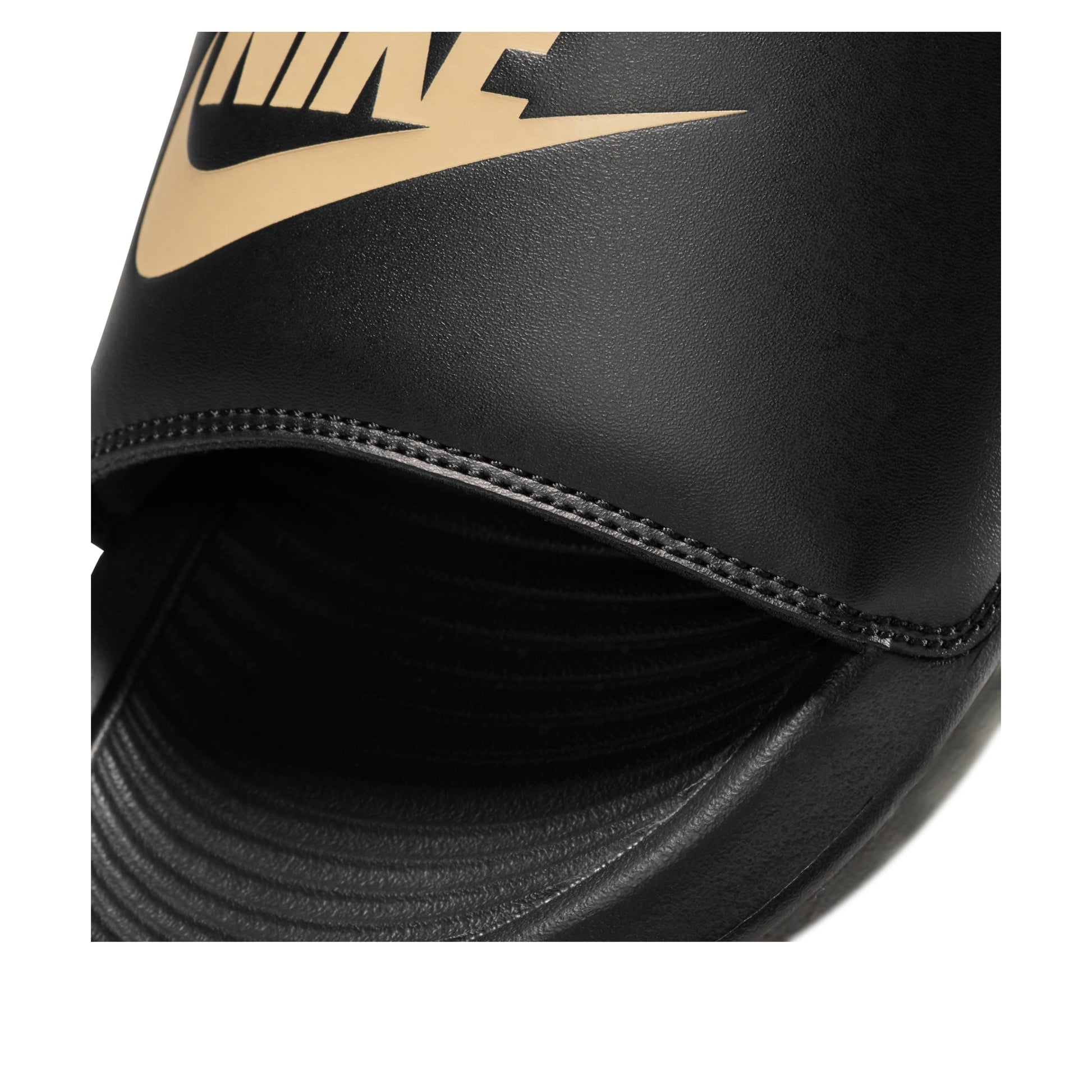 Nike Victori One Slide 'Black Metallic Gold' CN9675-006