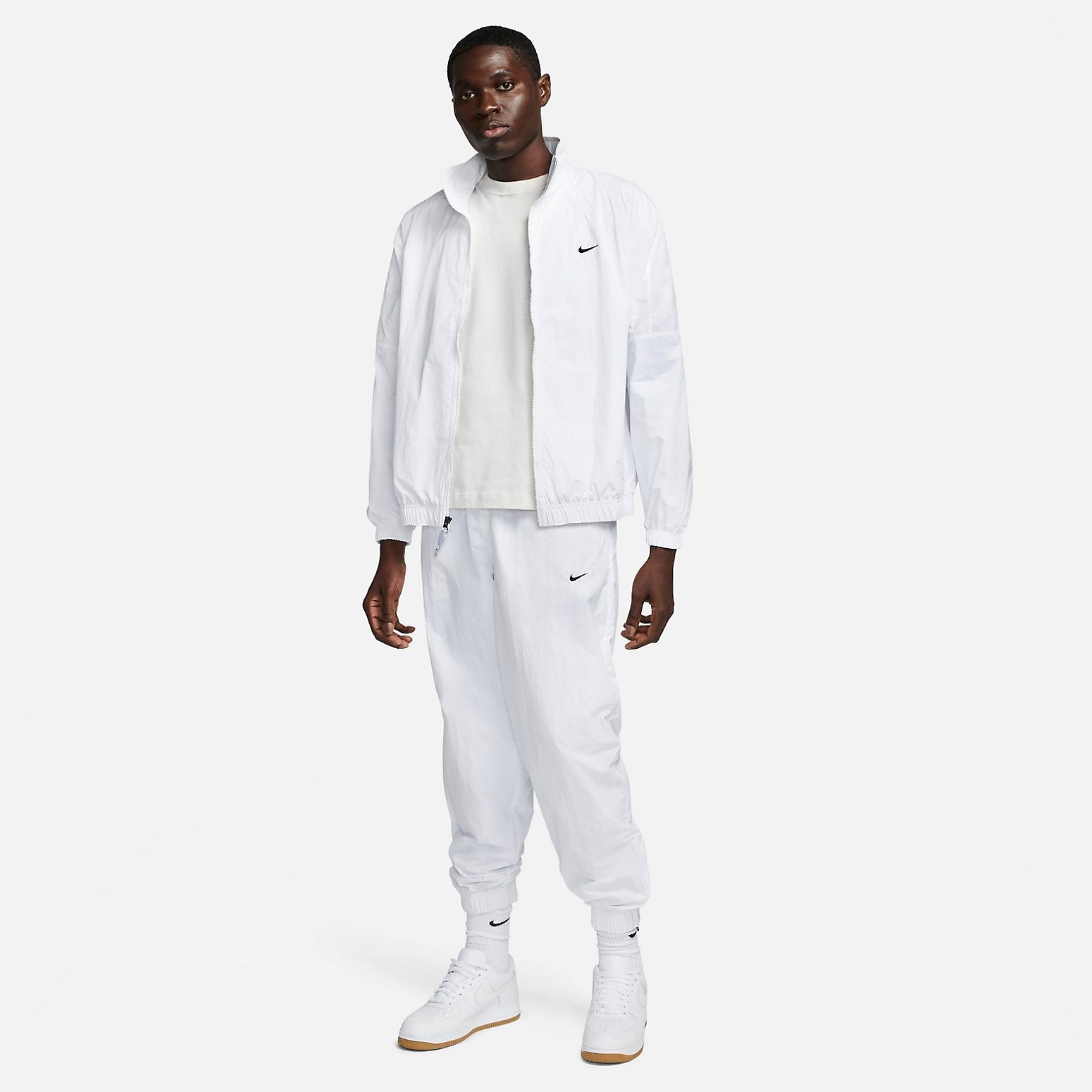 Nike Sportswear Solo Swoosh Track Jacket 'White' DQ5200-100