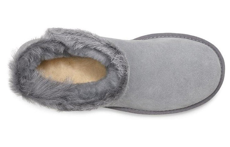 (WMNS) UGG Classic Mini Fluff High-Low 'Blue Grey' 1103745-GYS