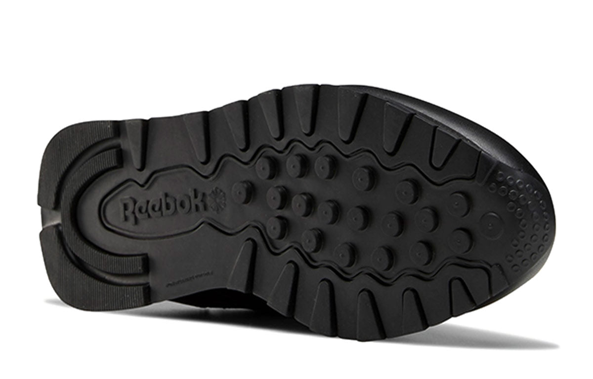 (WMNS) Reebok Classic Leather 'Black Yellow' FW6164