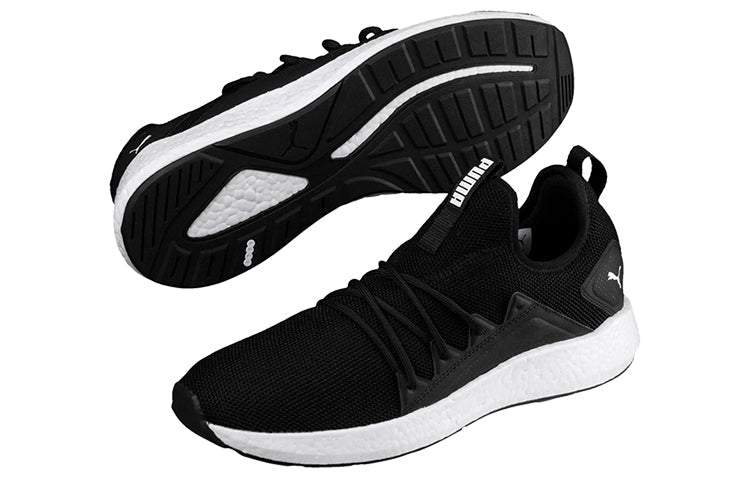 PUMA Nrgy Neko Low Running Shoes Black/White 191068-01
