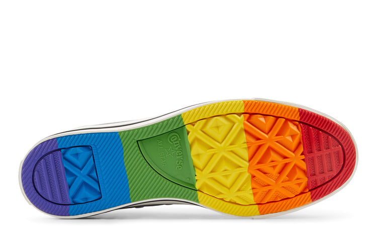 Converse Chuck Taylor All Star Rainbow High Top 'Gray White' 165555C