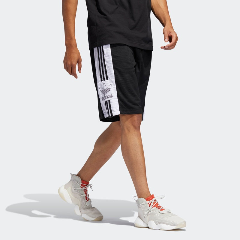 adidas originals Mesh Otln Short Breathable Casual Sports Shorts Black DV3184