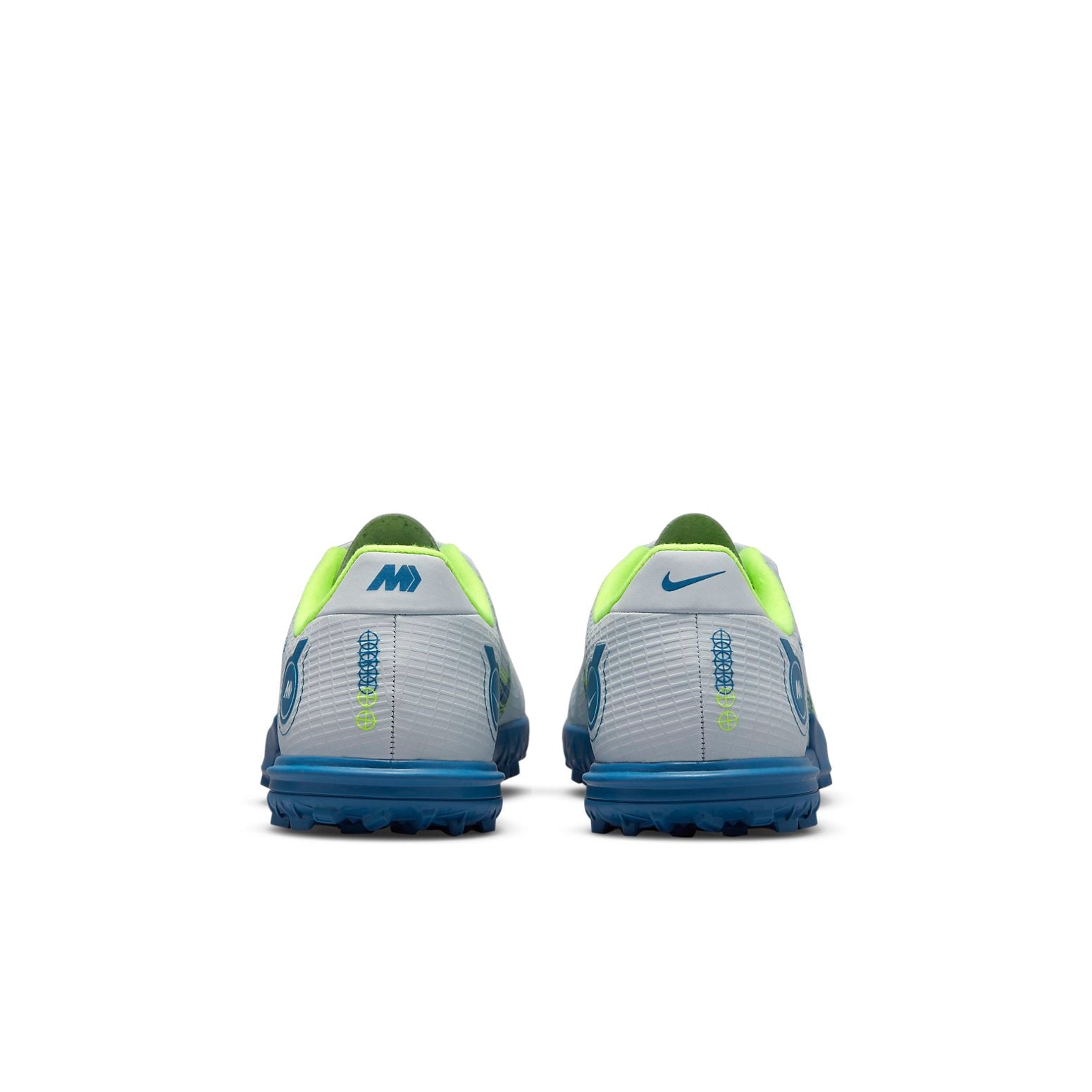 (GS) Nike Junior Mercurial Vapor 14 Academy TF 'Gray Blue Green' DJ2863-054