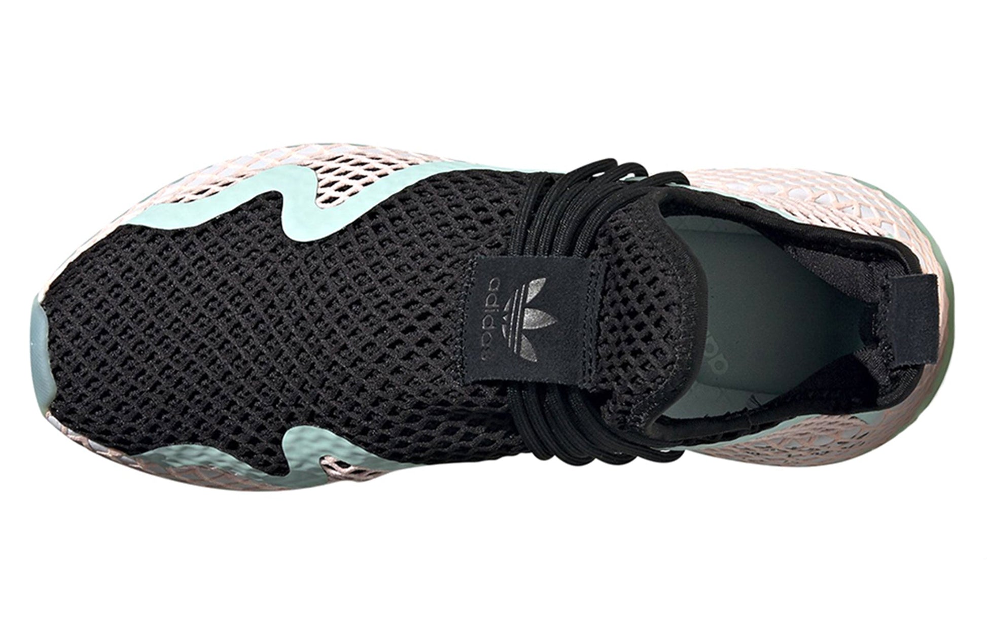 adidas Deerupt S 'Black Mint Orange' BD7880