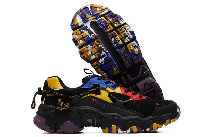 (WMNS) Fila Fusion Fluid 'Black Orange' T12W115205FBL