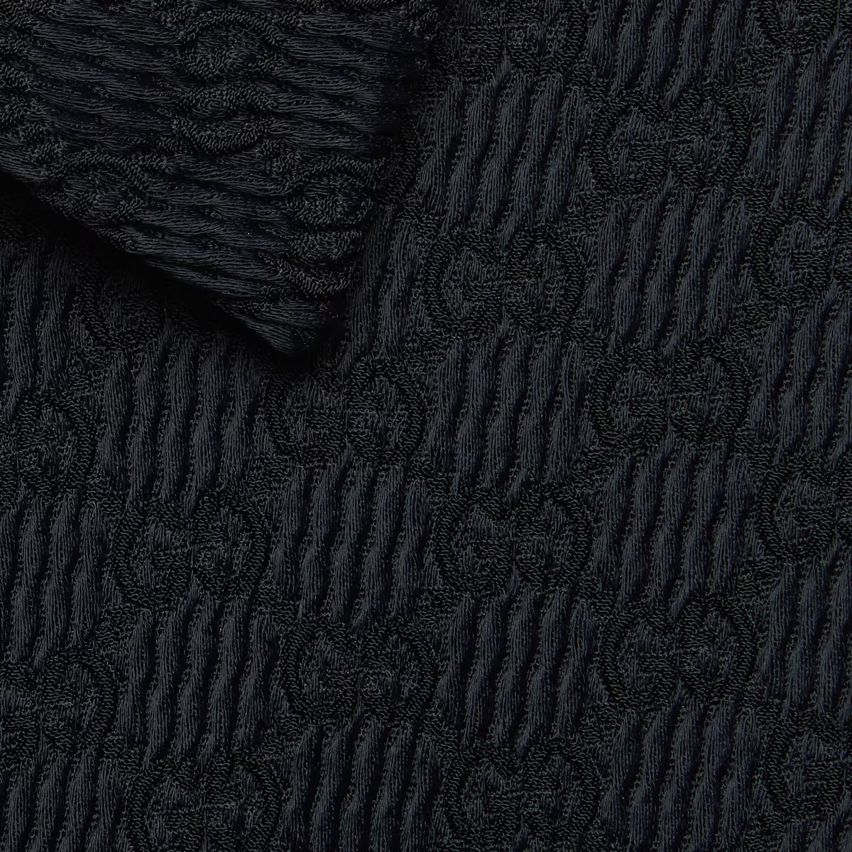 (WMNS) Gucci GG Crinkle Viscose Shirt 'Black' 771806-ZAPF8-1000