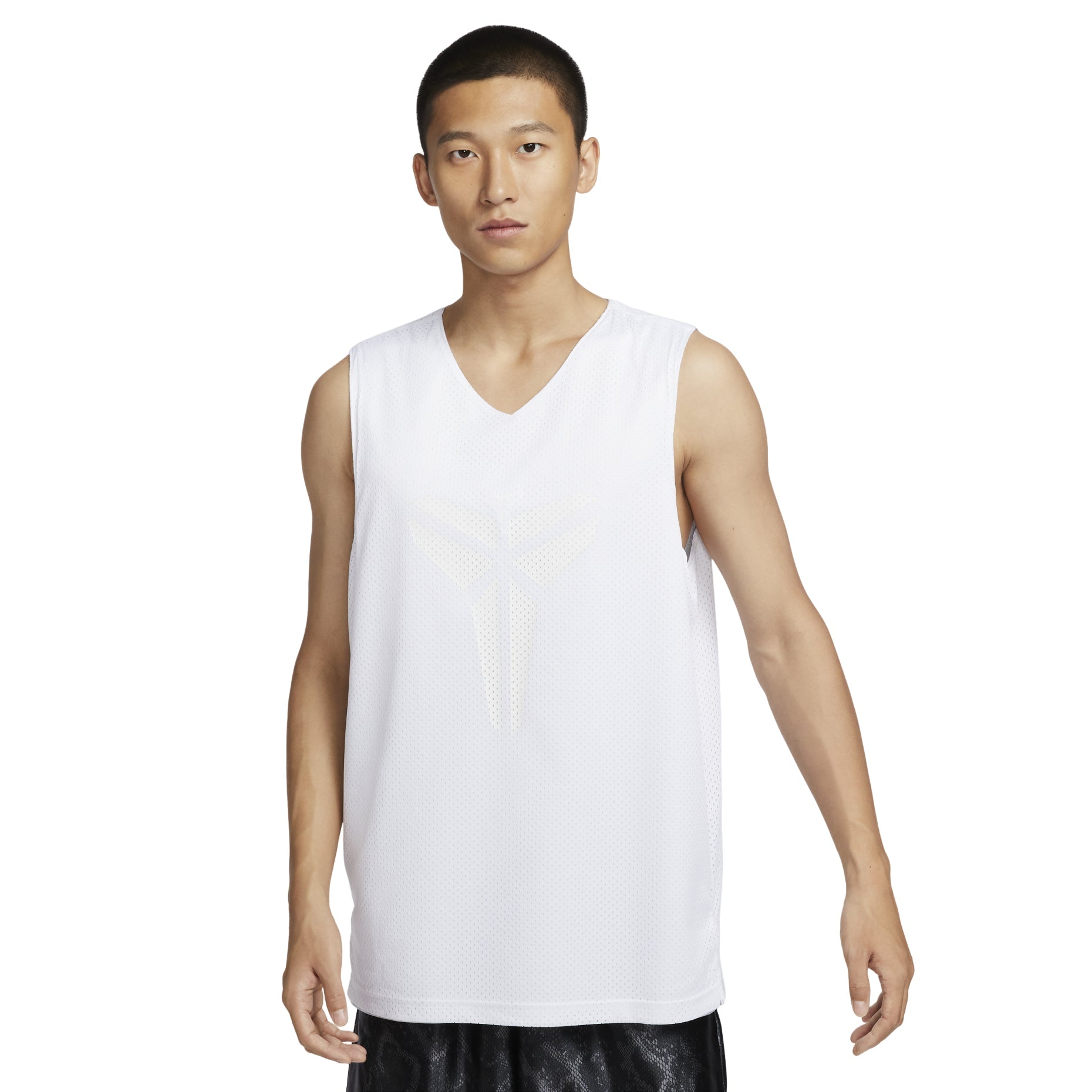 Nike Kobe Dri-FIT Standard Issue Reversible Basketball Jersey Asia Sizing 'White' FZ0935-100
