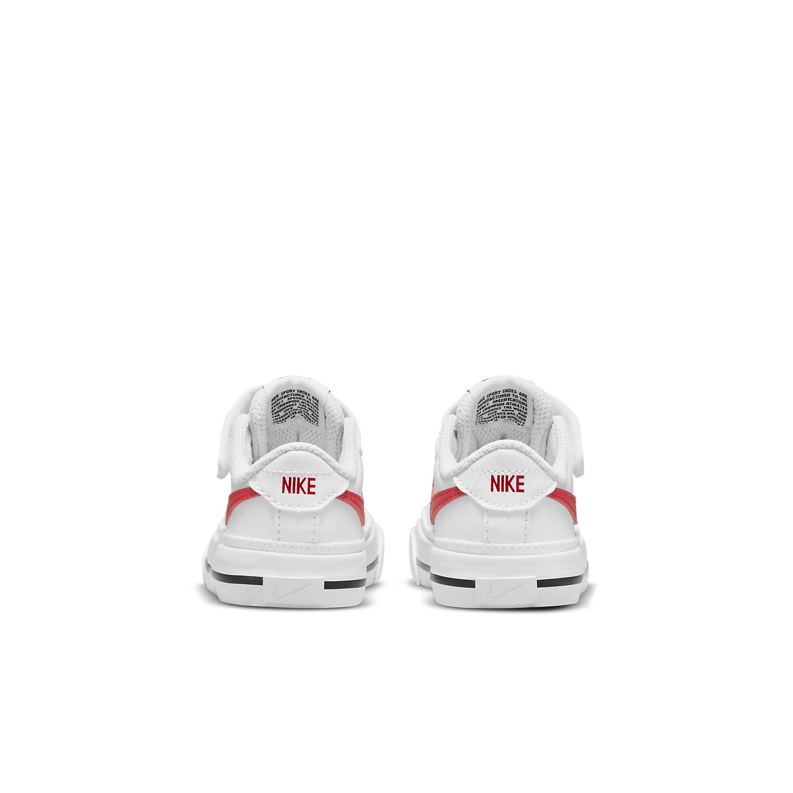 (TD) Nike Court Legacy 'White University Red' DA5382-105