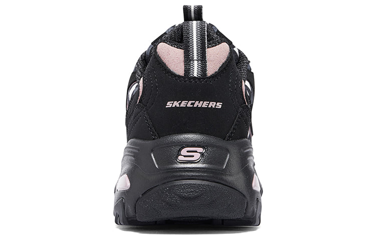 (WMNS) Skechers Sport D'Lites Fancy Leopard 10 'Black Pink' 896271-BKMT
