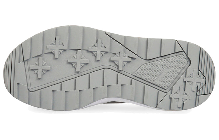 PUMA X-ray 2 Square Mid Reflective White/Grey/Green Mid Running Shoes 375025-02