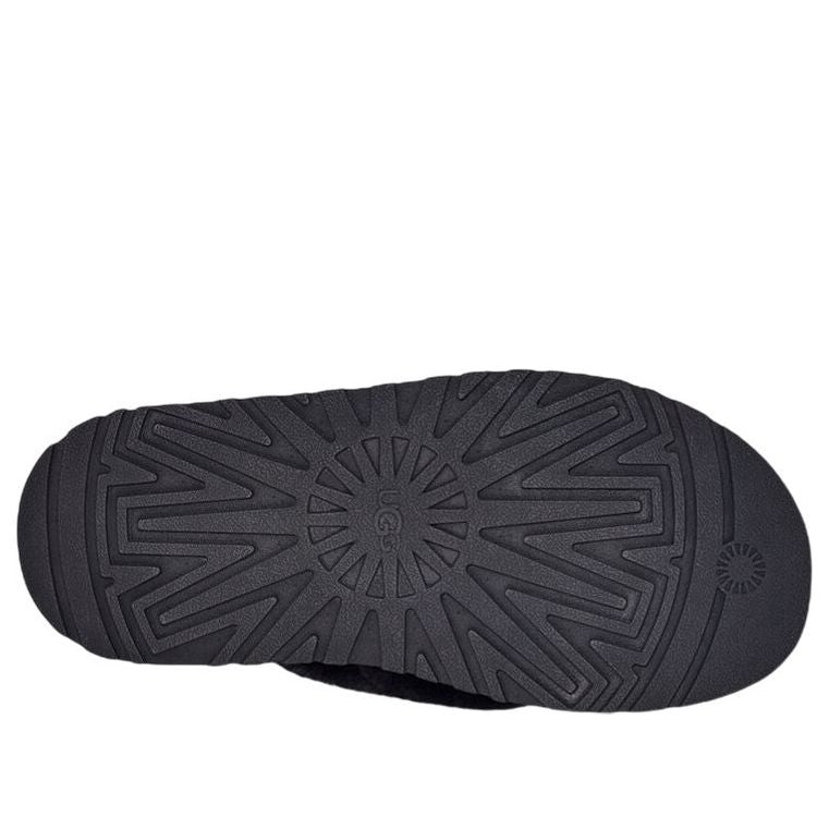(WMNS) UGG Disco Cross Slide 'Black' 1121550-BLK