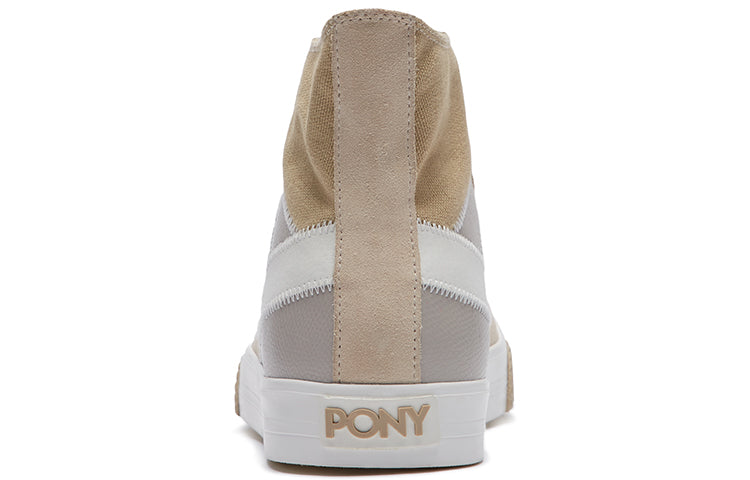 (WMNS) PONY Casual Canvas Shoes Beige/Grey 01W1SH06LG