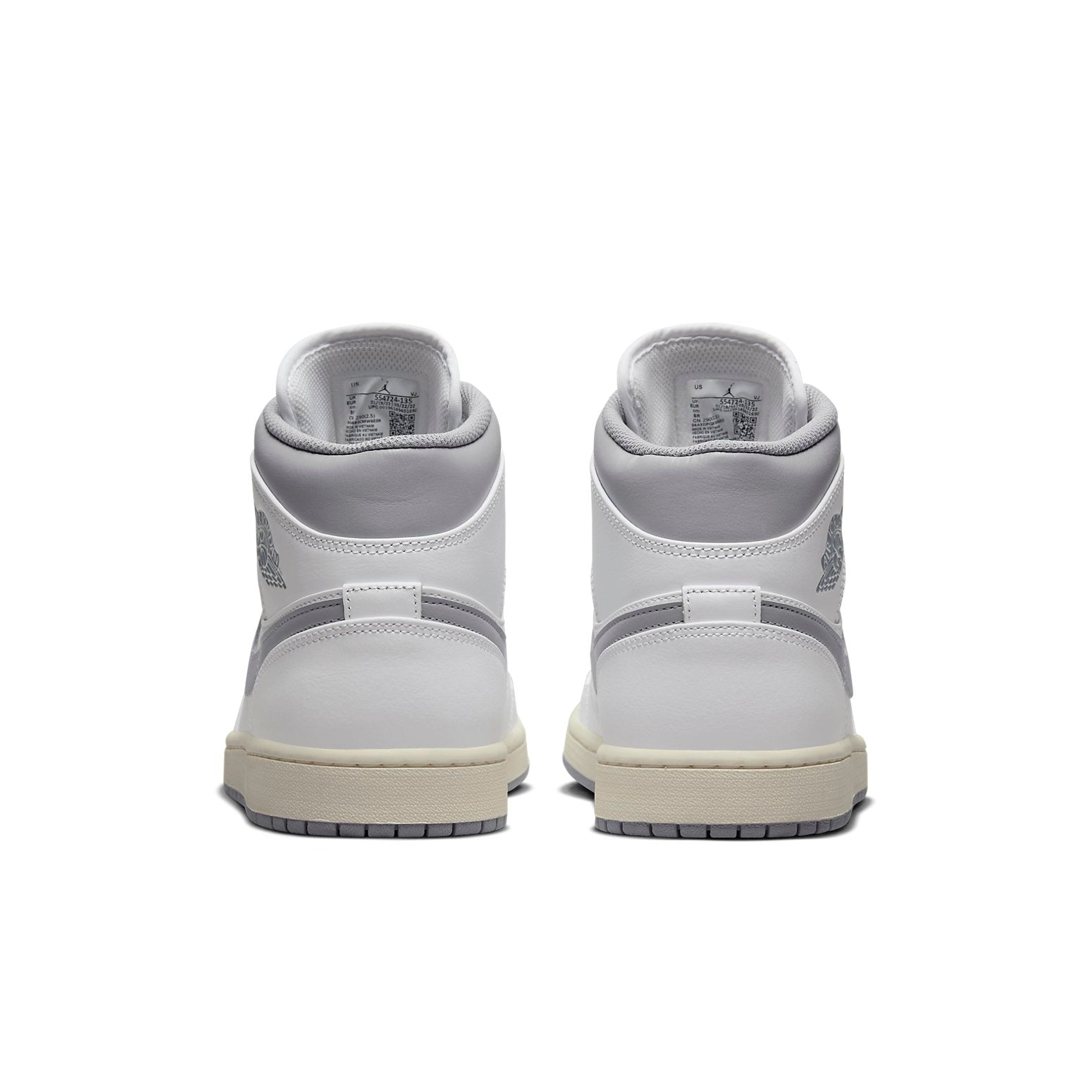 Air Jordan 1 Mid 'Neutral Grey' 554724-135