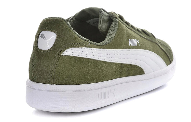 PUMA Smash Suede Low-Top Sneakers Green 361730-21