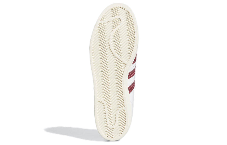 adidas Superstar 'Cream White Collegiate Burgundy' GZ1603