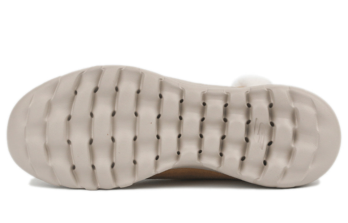 (WMNS) Skechers On-The-Go Joy Snow Boots 'Brown White' 15501-CSNT