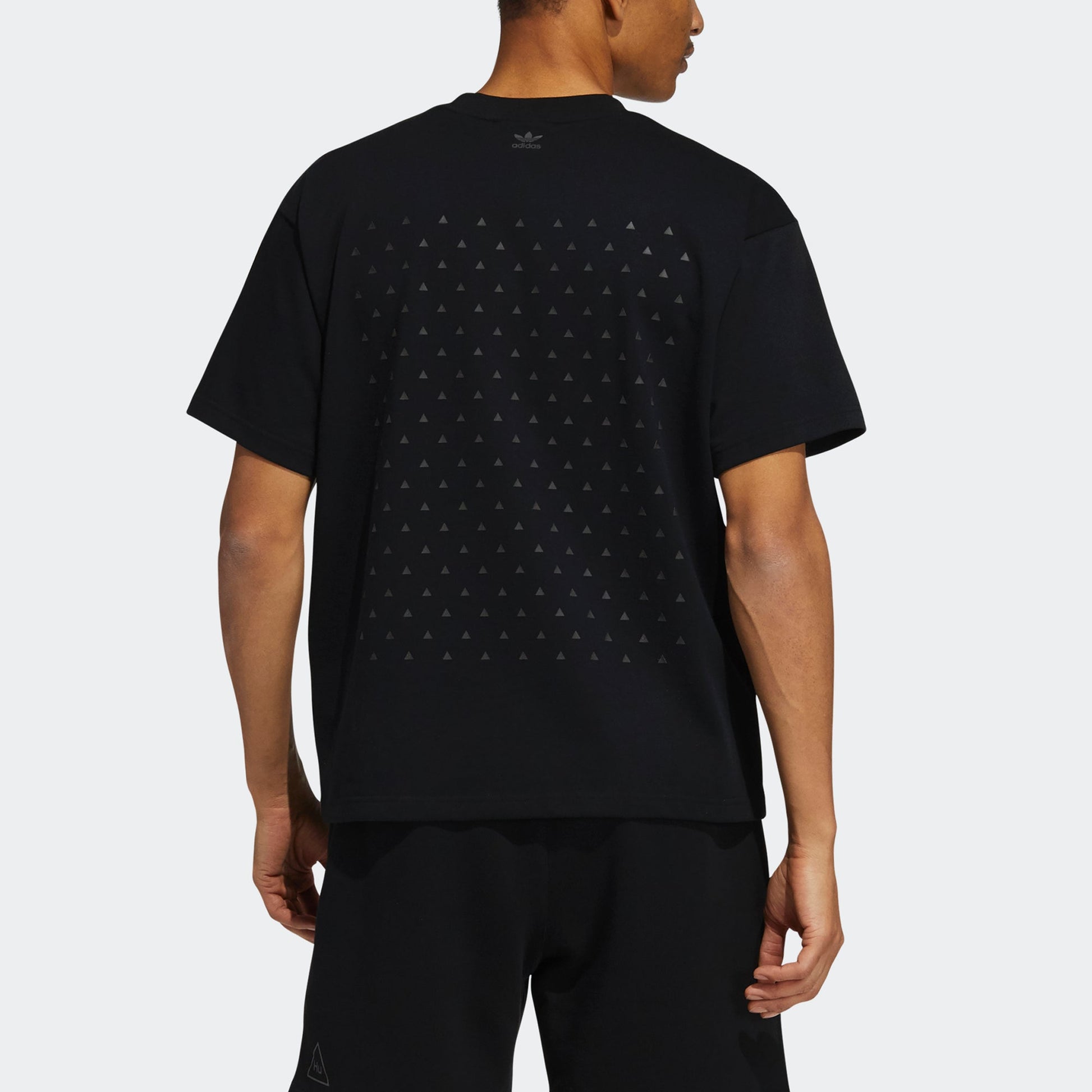adidas x Pharrell Hu Logo T-Shirt 'Black' GT4324