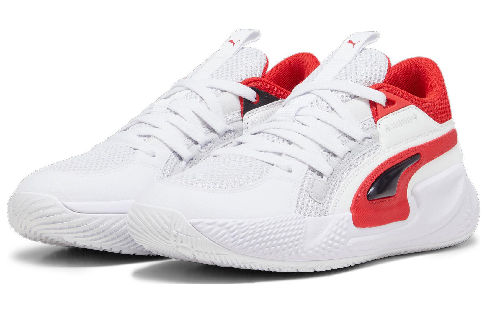 PUMA Court Rider Chaos 'White For All Time Red' 379013-04