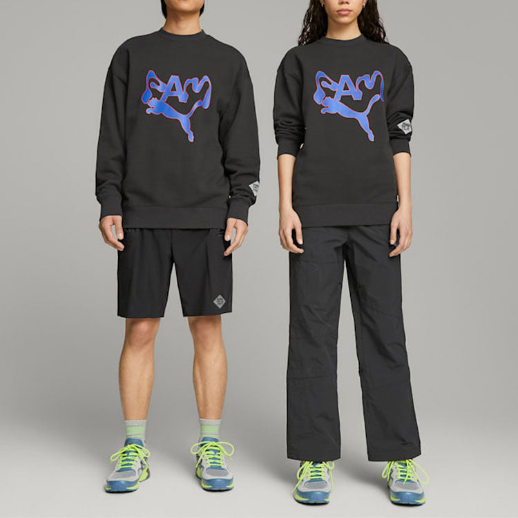 PUMA X Perks And Mini Crewneck Sweatshirt 'Black' 620231-01