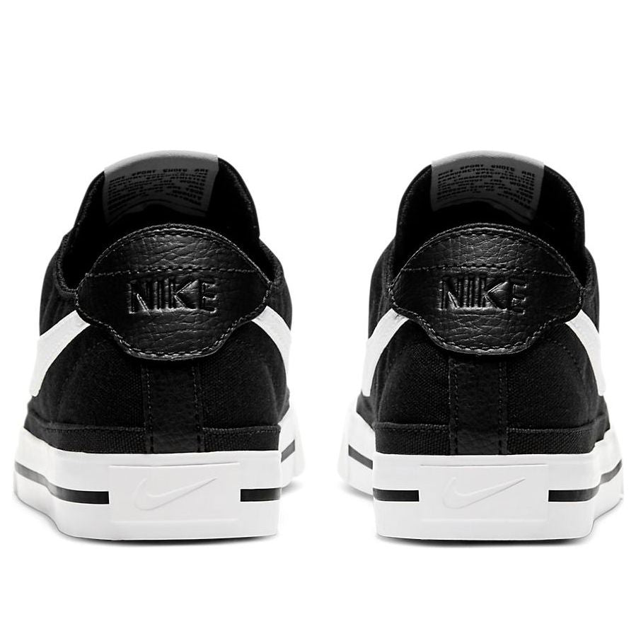 (WMNS) Nike Court Legacy Canvas 'Black White' CZ0294-001