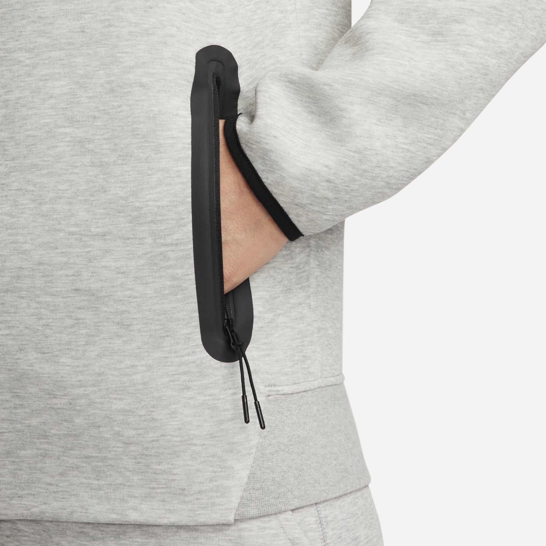Nike Sportswear Tech Fleece Zipper Hooded Jacket Asia Sizing 'Grey' FB7922-063