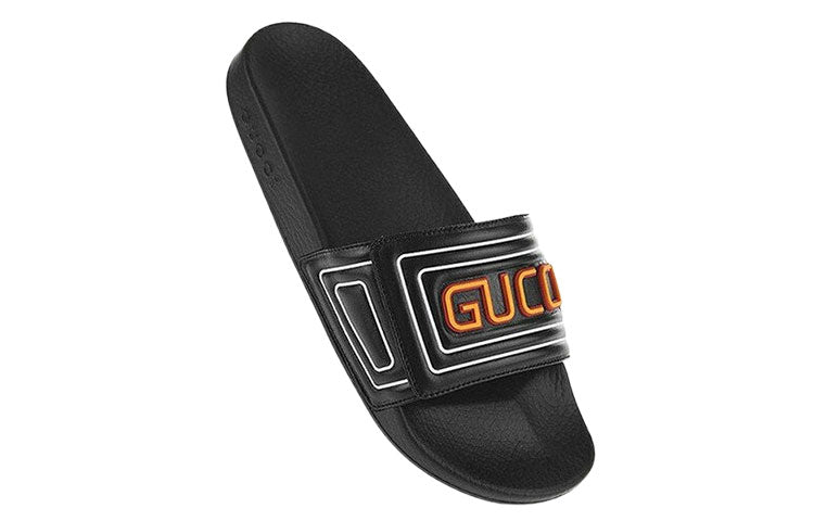 Gucci Slide 'Gucci Logo - Black' 575072-DIR00-1000